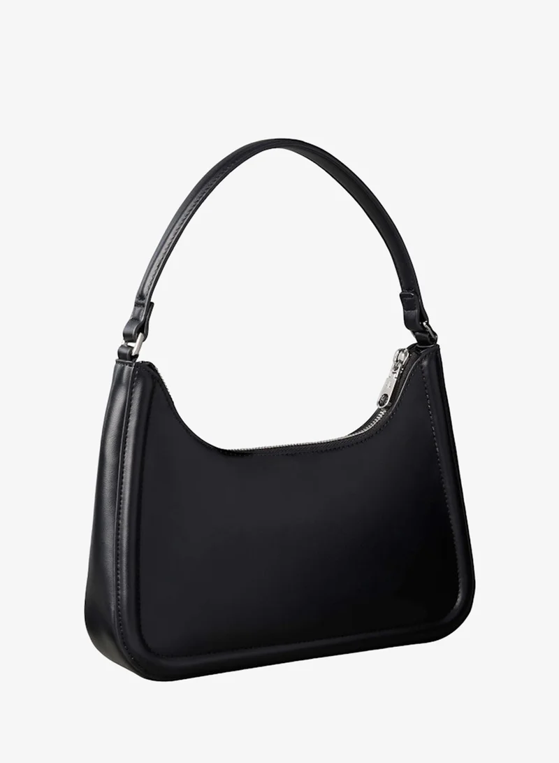 CALVIN KLEIN Embossed Monogram Small Shoulder Bag